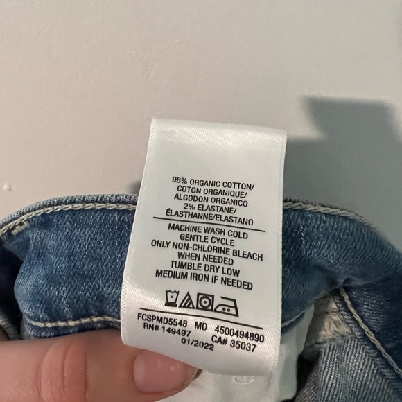 Favorite Daughter The Jordie Super High Rise Wide Leg Jean in Madrid - Picture 14 of 15